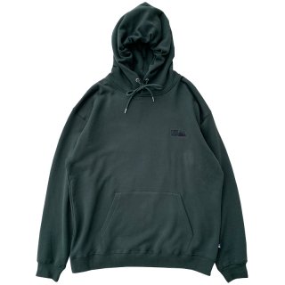 FIRSTDOWN USA LOGO HOODED SWEAT DARK GREEN