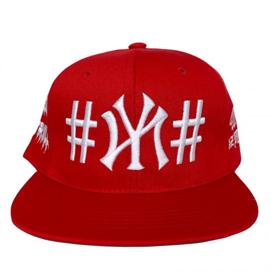 40OZ NYC x BEEN TRILL #NY# SNAPBACK RED - SOULON