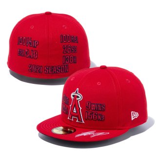 NEW ERA 59FIFTY SHOHEI OHTANI 2021 SEASON MEMORIAL COLLECTION STUTS