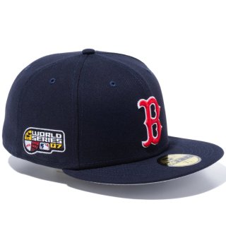 NEW ERA 59FIFTY MLB SIDE PATCH COLLECTION BOSTON RED SOX NAVY