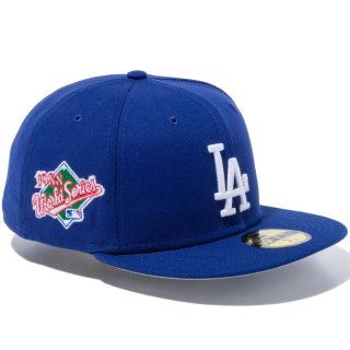 NEW ERA 59FIFTY MLB SIDE PATCH COLLECTION LOS ANGELES DODGERS DARK ROYAL