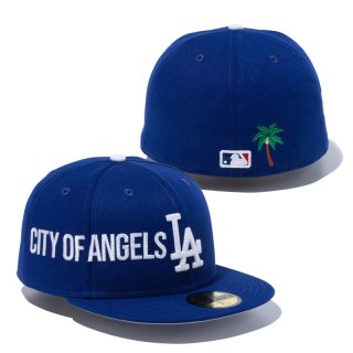 NEW ERA 59FIFTY MLB CITY PRIDE LOS ANGELS DODGERS CITY OF ANGELS DARK ROYAL