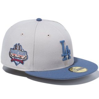 NEW ERA 59FIFTY STONE COLOR COLLECTION LOS ANGELES DODGERS SLATE BLUE