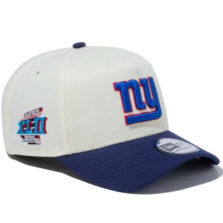 NEW ERA 9FORTY A-FRAME NEW YORK GIANTS CHROME WHITE LIGHT NAVY