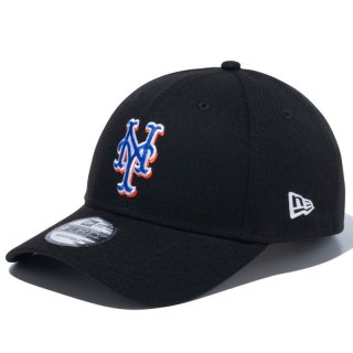 NEW ERA 9FORTY MLB WOVEN PATCH NEW YORK METS BLACK