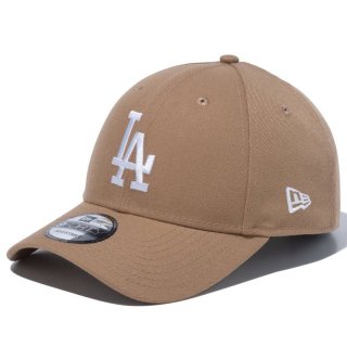 NEW ERA 9FORTY MLB WOVEN PATCH LOS ANGELES DODGERS KHAKI