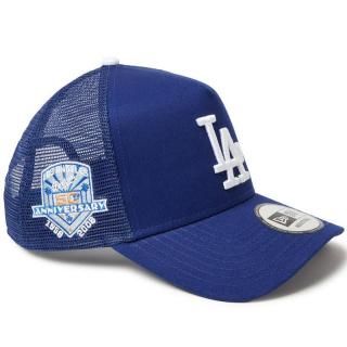 NEW ERA 9FORTY A-FRAME TRUCKER MLB SIDE PATCH LOS ANGELES DODGERS DARK ROYAL