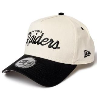 NEW ERA 9FORTY A-FRAME SUMMER CORDUROY LAS VEGAS RAIDERS CHROME BLACK