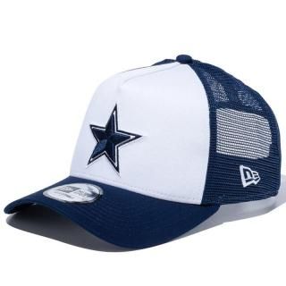 NEW ERA 9FORTY A-FRAME DALLAS COWBOYS WHITE OCEAN BLUE