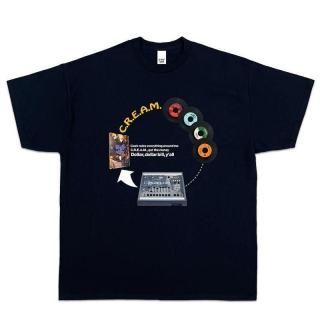 RAP ATTACK C.R.E.A.M TEE BLACK