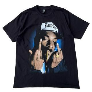 SNOOP DOGG GRAPHIC TEE BLACK