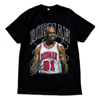 DENNIS RODMAN GRAPHIC TEE BLACK