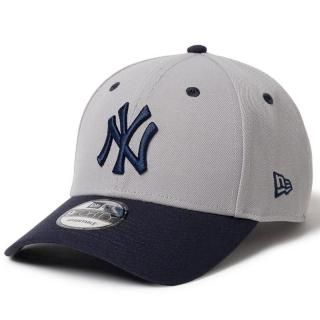 NEW ERA 9FORTY MLB 2-TONE WOVEN LABEL NEW YORK YANKEES GREY NAVY