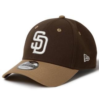 NEW ERA 9FORTY MLB 2-TONE WOVEN LABEL SAN DIEGO PADRES WALNUT KHAKI