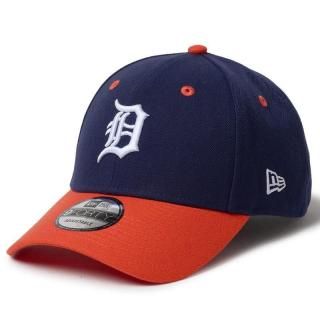 NEW ERA 9FORTY MLB 2-TONE WOVEN LABEL DETROIT TIGERS NAVY ORANGEADE