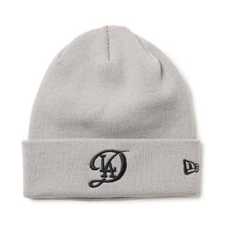 NEW ERA BASIC CUFF KNIT LOS ANGELES DODGERS CITY CONNECT LOGO GREY