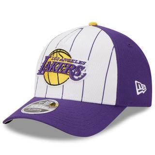 NEW ERA 9FORTY M-CROWN A-FRAME NAB TIP OFF LOS ANGELES LAKERS PURPLE YELLOW