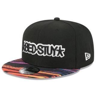 NEW ERA 9FIFTY 2025 NBA CITY EDITION BROOKLYN NETS BLACK MULTI