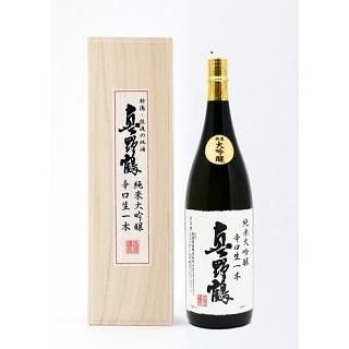 真野鶴】純米大吟醸 辛口生一本 1800ml - 佐渡の酒.com｜いとう酒店