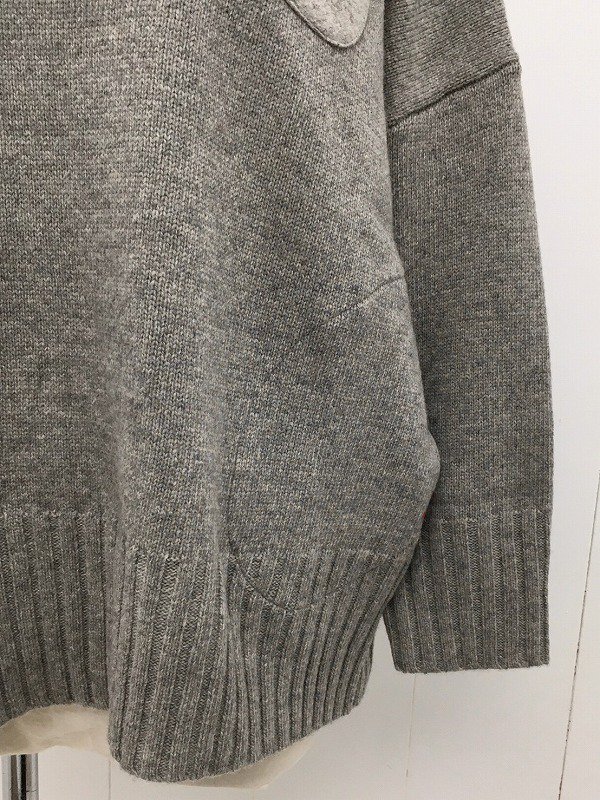 Girl'sセーター リングウールポケットビッグセーター
