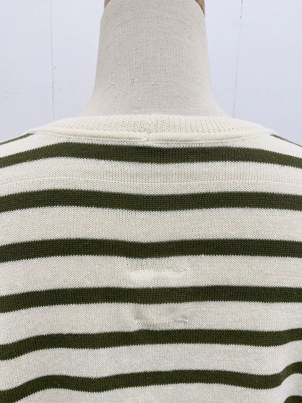 FLAIR BORDER KNIT PULL OVER
