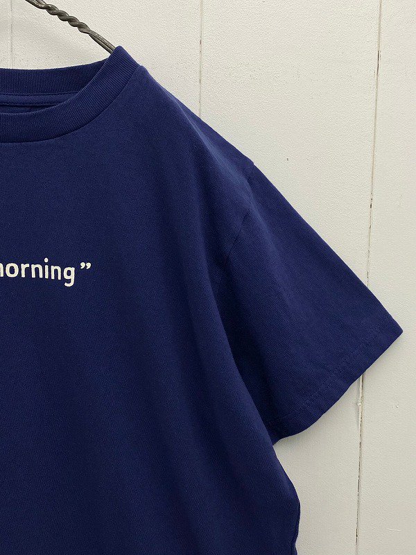 海上がりTシャツ UNI-Tシャツ 「Good morning」
