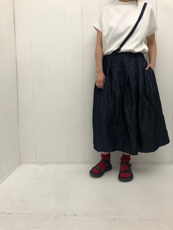 取引 （g）グラム VINTAGEWASHER ONE SHOULDER SKIRT - スカート