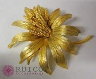 BSK ブローチ フラワー モチーフ - RUICO ACCESSORIES