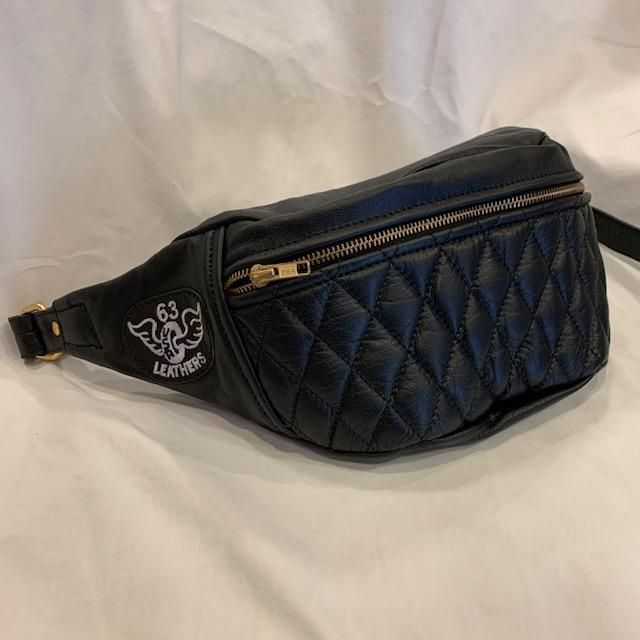 63Leathers original Leather Pouch V type (Color Stitches 63Leathers original Leather Pouch V type (Color Stitches