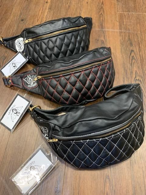63Leathers original Leather Pouch V type (Color Stitches 63Leathers original Leather Pouch V type (Color Stitches