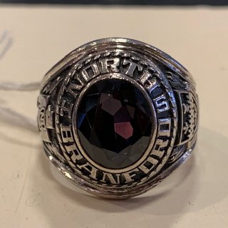<img class='new_mark_img1' src='https://img.shop-pro.jp/img/new/icons1.gif' style='border:none;display:inline;margin:0px;padding:0px;width:auto;' />1976 North Branford High School Ring Sterling Silver 23号