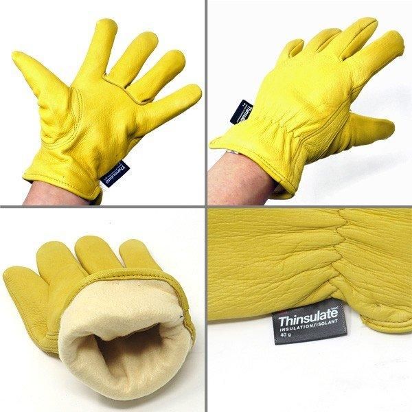 NAPA GLOVE(ナパグローブ) 鹿革グローブ/シンサレート 40g 冬用