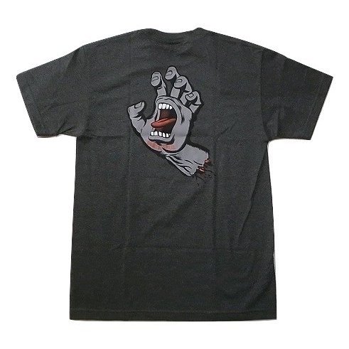 SANTA CRUZ　Screaming Hand T-Shirts　サンタクルーズ　スクリーミングハンド　Tシャツ(ヘザーチャコールグレー）