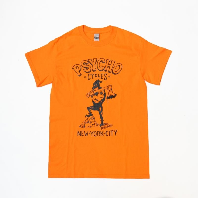 PSYCHO CYCLES×SKOOTER Collaborated Psycho-4 T Shirts サイコ PSYCHO CYCLES×SKOOTER Collaborated Psycho-4 T Shirts サイコ