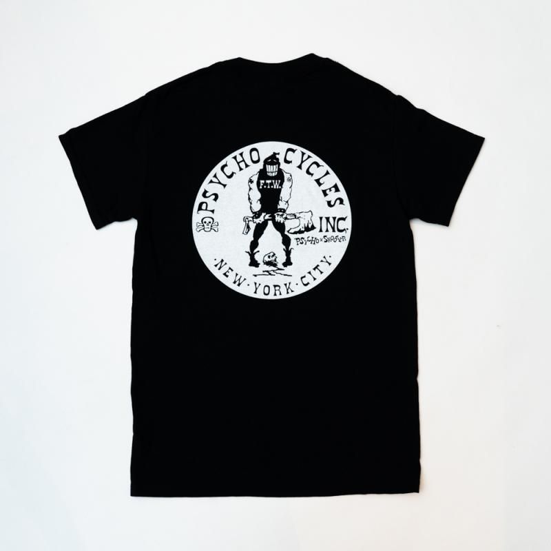 PSYCHO CYCLES×SKOOTER Collaborated AXEMAN-B T Shirts サイコ PSYCHO CYCLES×SKOOTER Collaborated AXEMAN-B T Shirts サイコ