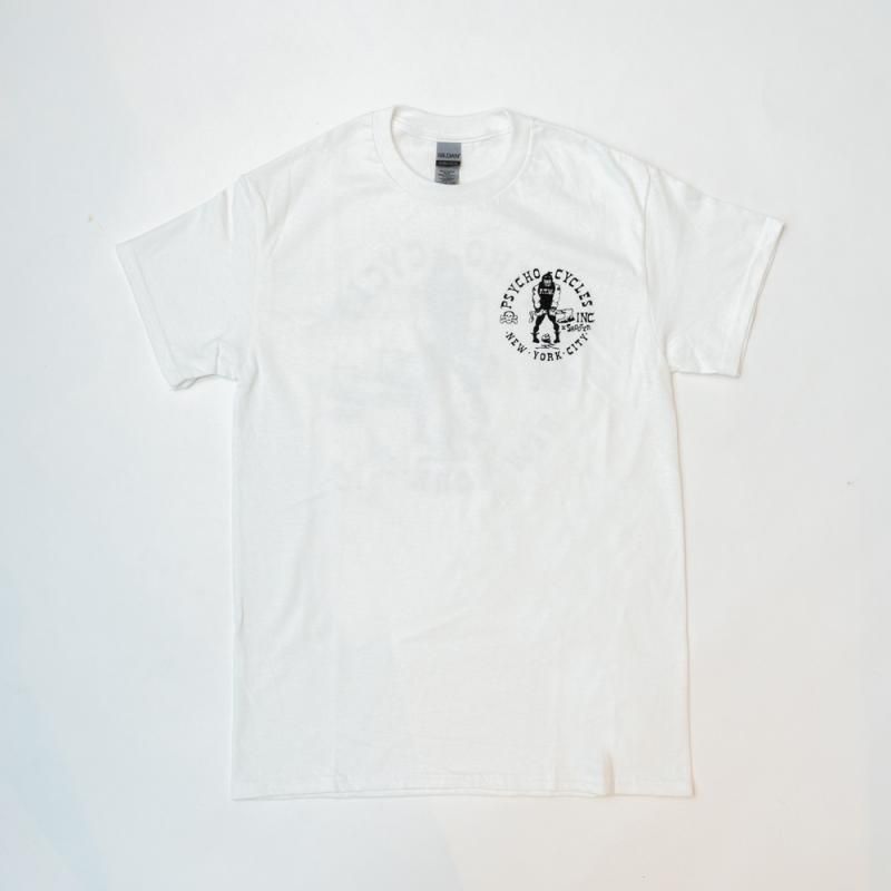 PSYCHO CYCLES×SKOOTER Collaborated AXEMAN-B T Shirts サイコ PSYCHO CYCLES×SKOOTER Collaborated AXEMAN-B T Shirts サイコ