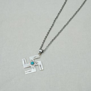 <img class='new_mark_img1' src='https://img.shop-pro.jp/img/new/icons1.gif' style='border:none;display:inline;margin:0px;padding:0px;width:auto;' />FARMER’S Special Customized 逆卍 Silver Pendant　シルバーペンダント　逆まんじ　swastika　pendant