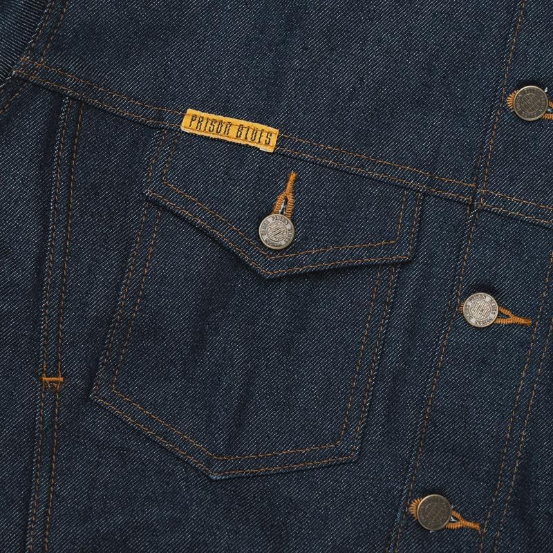 Prison Blues Denim Western Jacket,リジッドデニムジャケット Prison Blues Denim Western Jacket,リジッドデニムジャケット