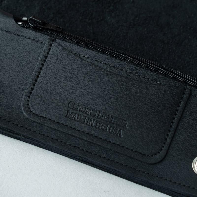 Made in USA Genuine leather 7.5inches Trucker Wallet. W Made in USA Genuine leather 7.5inches Trucker Wallet. W