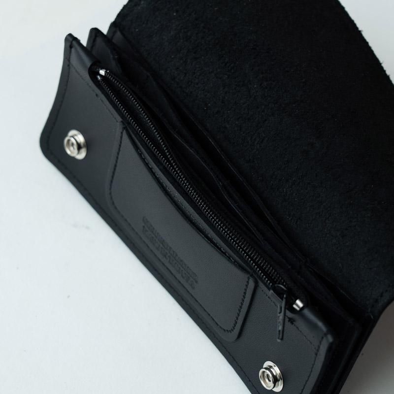 Made in USA Genuine leather 7.5inches Trucker Wallet. W Made in USA Genuine leather 7.5inches Trucker Wallet. W