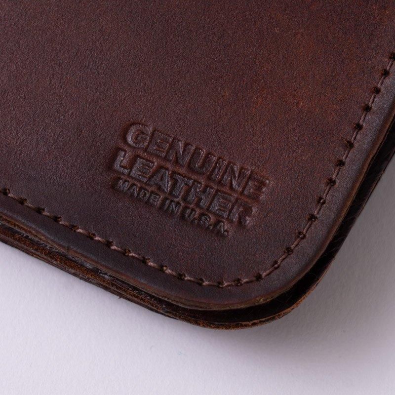 トラッカーウォレット　GENUINE LEATHER made in USA Made in USA Genuine leather 7.5inches Trucker Wallet.