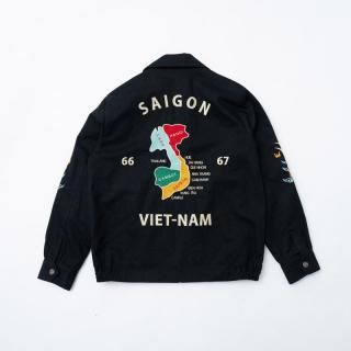 <img class='new_mark_img1' src='https://img.shop-pro.jp/img/new/icons1.gif' style='border:none;display:inline;margin:0px;padding:0px;width:auto;' />HOUSTONҥ塼ȥ󡡥٥ȥVIETNAM JACKET (MAP) / ٥ȥʥॸ㥱åȡʥޥåסHOUSTON51351