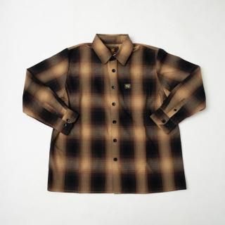 <img class='new_mark_img1' src='https://img.shop-pro.jp/img/new/icons1.gif' style='border:none;display:inline;margin:0px;padding:0px;width:auto;' />FB County Long Sleeve Checker Flannel shirt  / FBƥ ֥åͥ륷