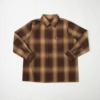 <img class='new_mark_img1' src='https://img.shop-pro.jp/img/new/icons1.gif' style='border:none;display:inline;margin:0px;padding:0px;width:auto;' />FB County Long Sleeve Checker Flannel shirt / FBƥ֥å ͥ륷