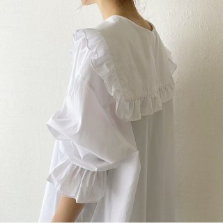 <img class='new_mark_img1' src='https://img.shop-pro.jp/img/new/icons56.gif' style='border:none;display:inline;margin:0px;padding:0px;width:auto;' />frill sailor blouse (white)