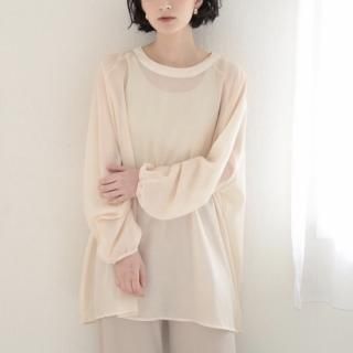 <img class='new_mark_img1' src='https://img.shop-pro.jp/img/new/icons56.gif' style='border:none;display:inline;margin:0px;padding:0px;width:auto;' />sheer blouse(IV)