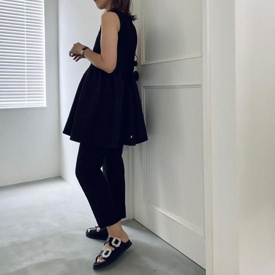 jacquard camisole(BK) - HOWDY.
