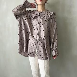 【新品タグ付き】HOWDY furi furi blouse(IV) TOPS - HOWDY.