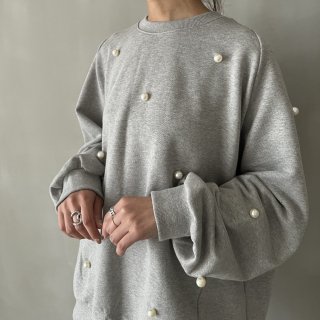 <img class='new_mark_img1' src='https://img.shop-pro.jp/img/new/icons56.gif' style='border:none;display:inline;margin:0px;padding:0px;width:auto;' />front pearl sweat(gray)
