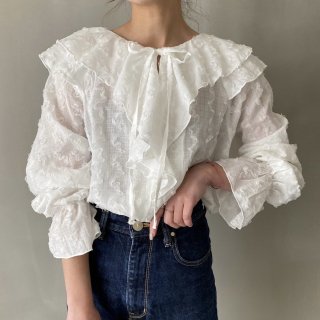 <img class='new_mark_img1' src='https://img.shop-pro.jp/img/new/icons56.gif' style='border:none;display:inline;margin:0px;padding:0px;width:auto;' />big frill collar blouse(white)